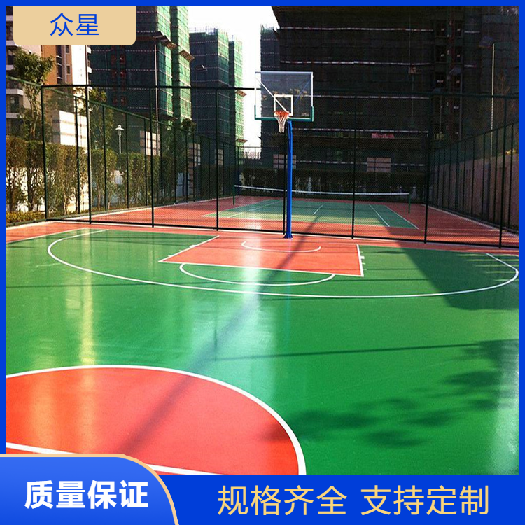 新乡市塑胶篮球场篮球场硅PU - 哪里好